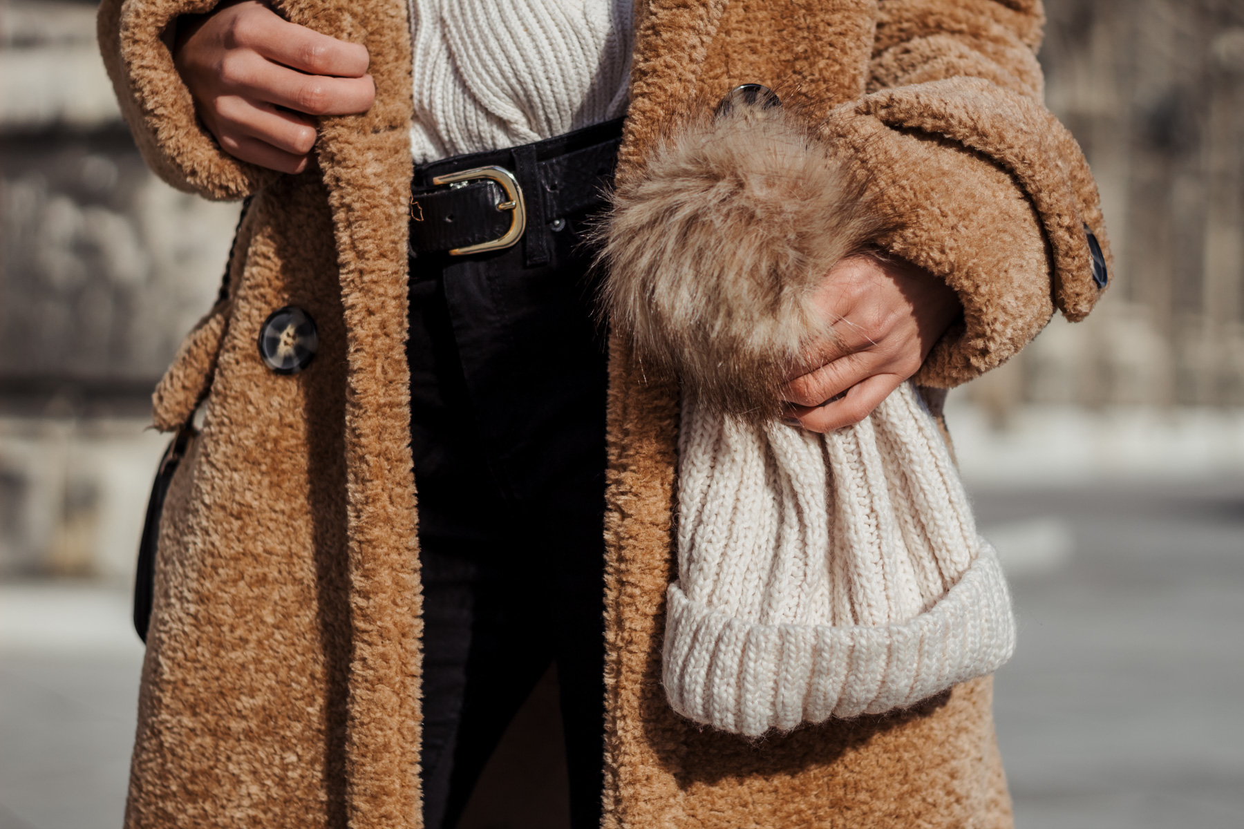 Teddy Coat Details